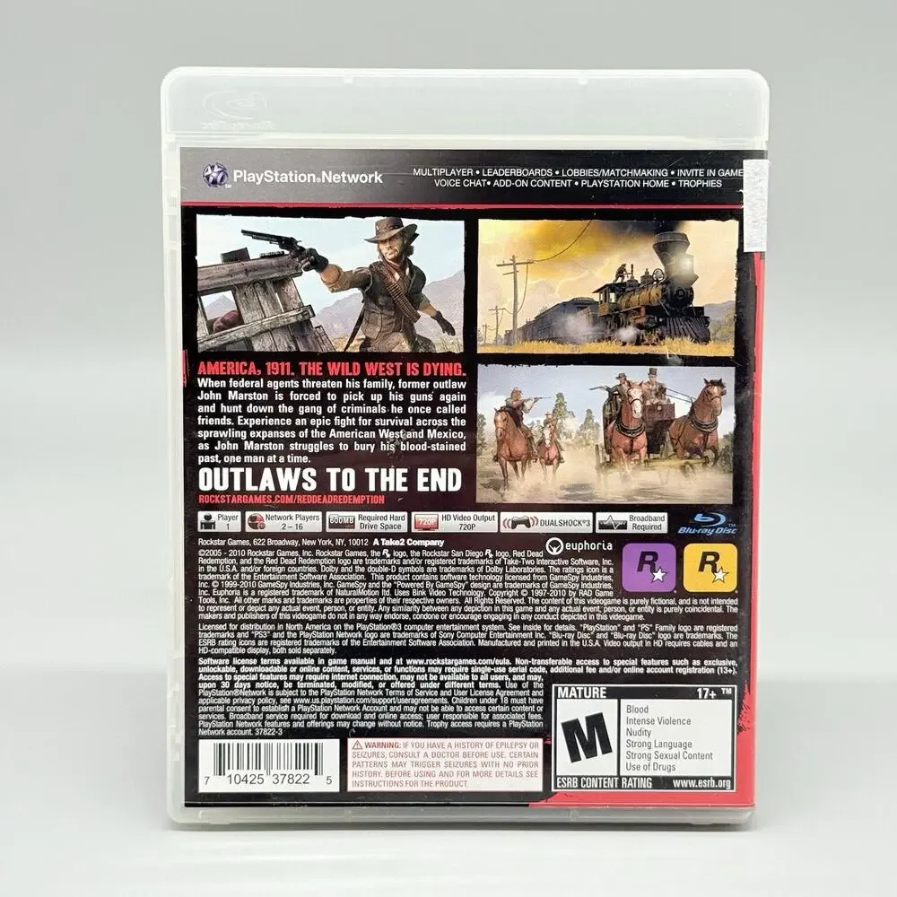 Sony red dead